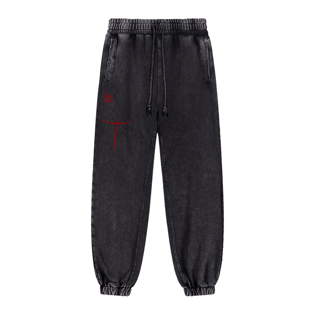 Snow Wash Heavyweight Jogged Sweatpants